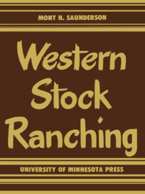 cover image of Western Stock Ranching